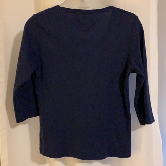 Petite cotton 3/4 sleeve top…2/$20 - Picture 3 of 4